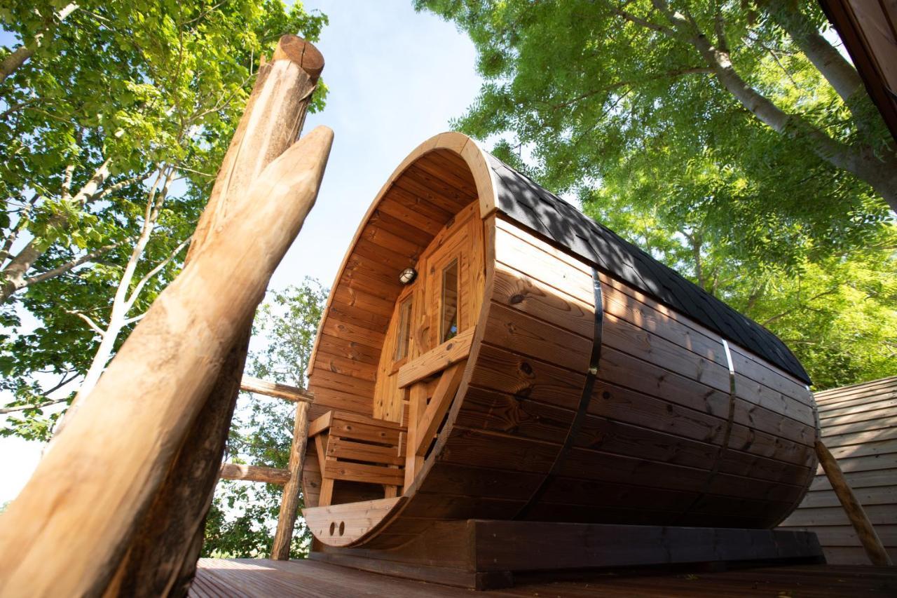 Boomhuis Met Optioneel Wellness - Vakantiepark De Schreiershoek Dokkum Luaran gambar