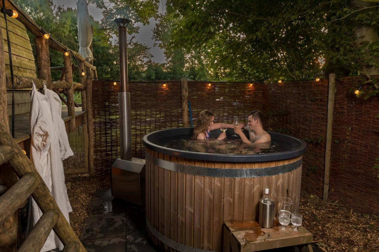 Boomhuis Met Optioneel Wellness - Vakantiepark De Schreiershoek Dokkum Luaran gambar