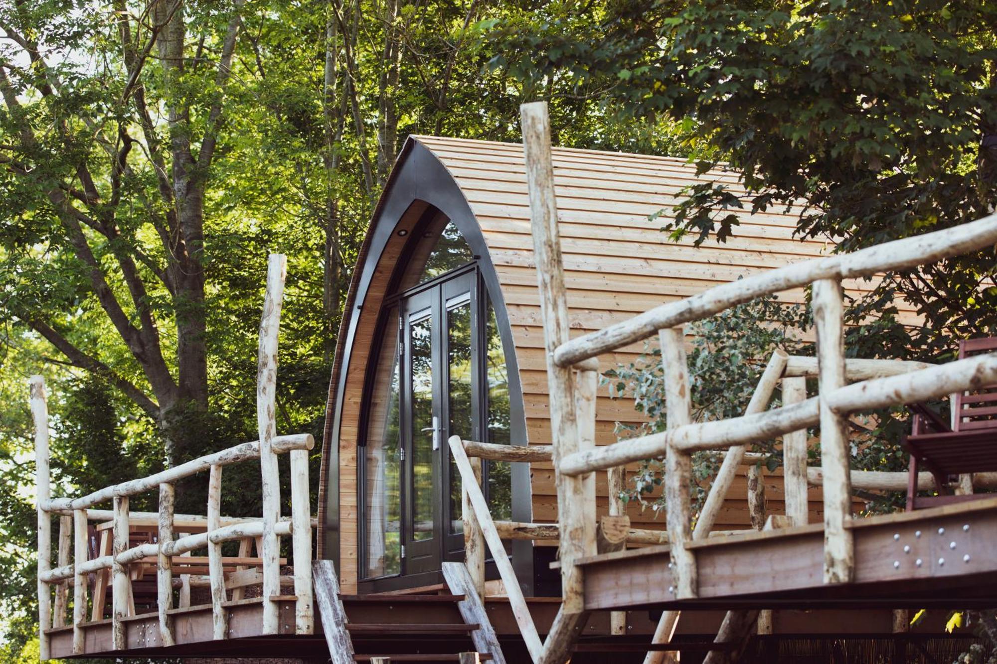 Boomhuis Met Optioneel Wellness - Vakantiepark De Schreiershoek Dokkum Luaran gambar
