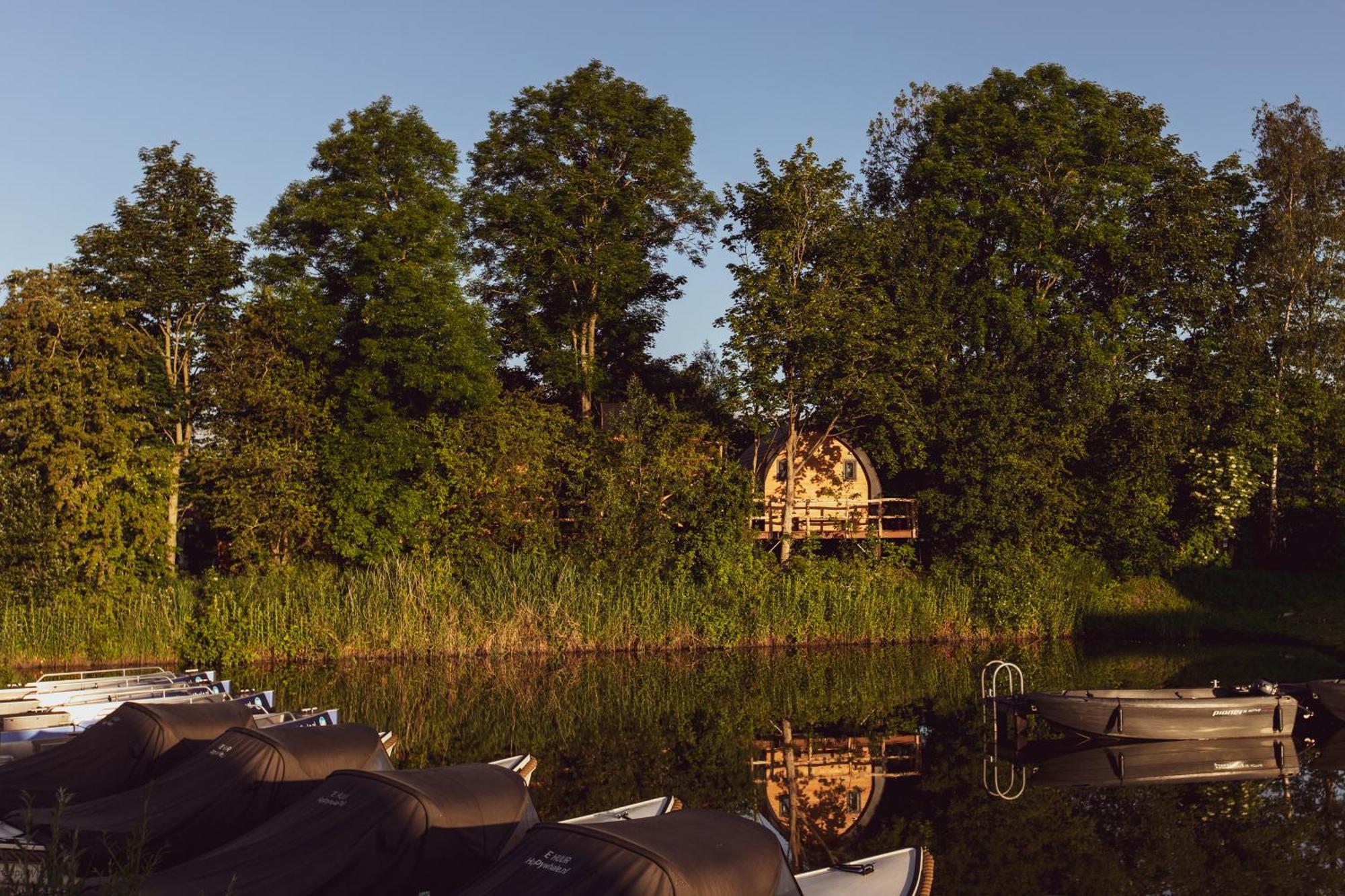 Boomhuis Met Optioneel Wellness - Vakantiepark De Schreiershoek Dokkum Luaran gambar